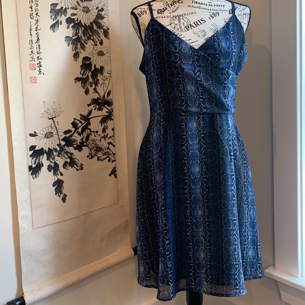 Pipelime snake print dress